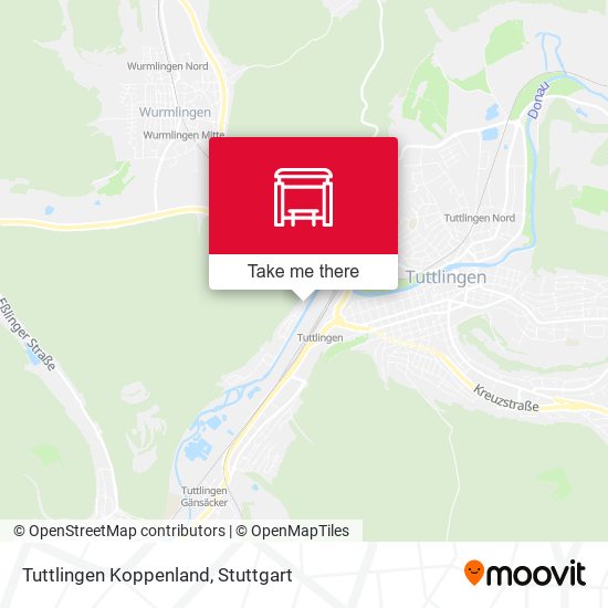 Tuttlingen Koppenland map