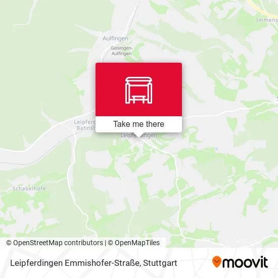 Карта Leipferdingen Emmishofer-Straße