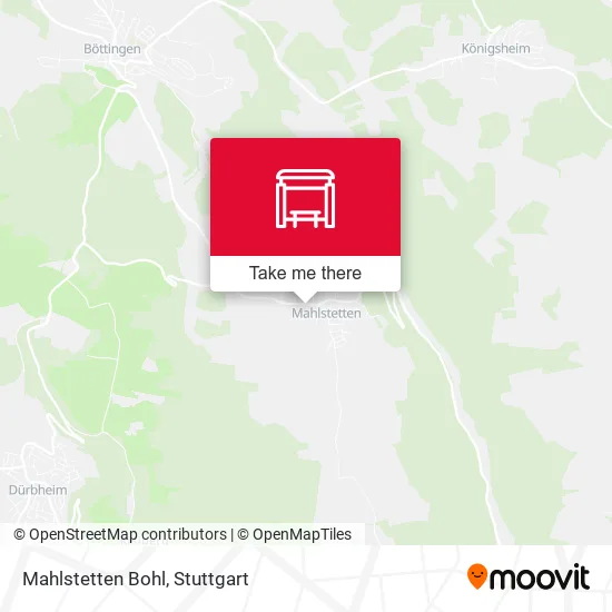 Карта Mahlstetten Bohl