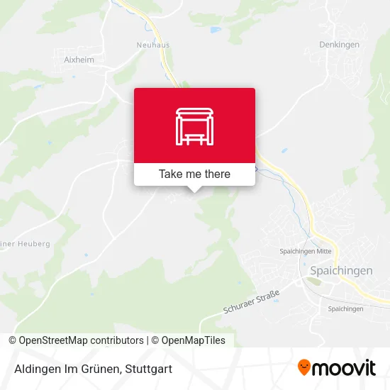 Карта Aldingen Im Grünen