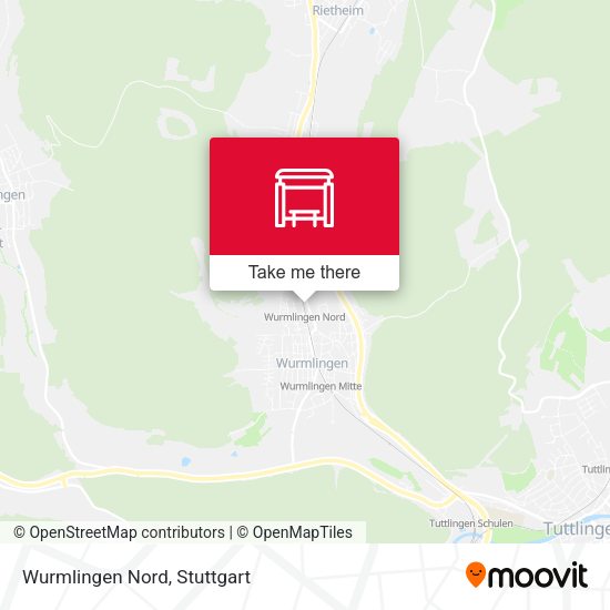 Карта Wurmlingen Nord