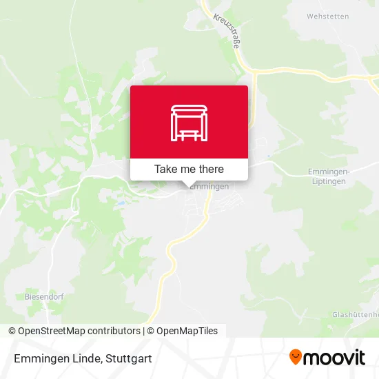Карта Emmingen Linde