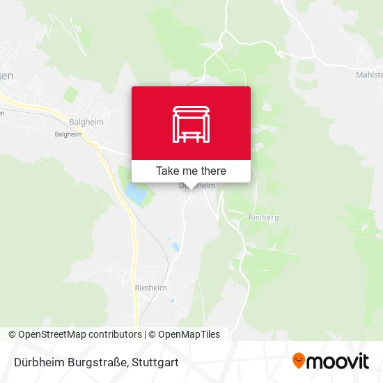 Карта Dürbheim Burgstraße