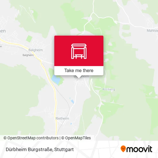 Карта Dürbheim Burgstraße