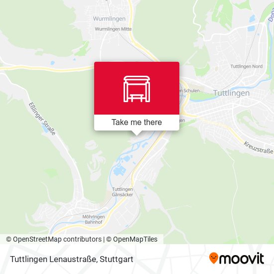 Tuttlingen Lenaustraße map