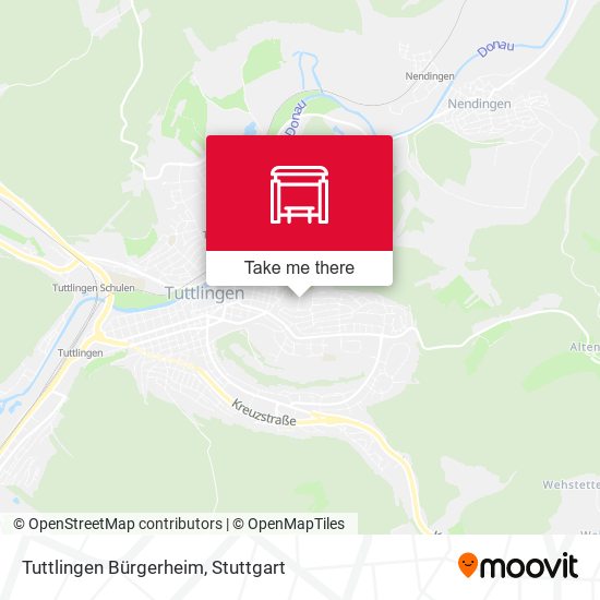 Tuttlingen Bürgerheim map