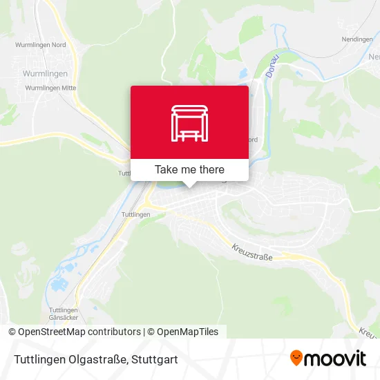 Карта Tuttlingen Olgastraße
