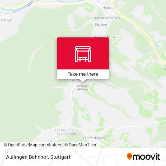 Карта Aulfingen Bahnhof