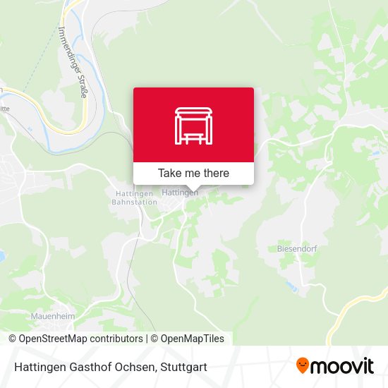 Hattingen Gasthof Ochsen map