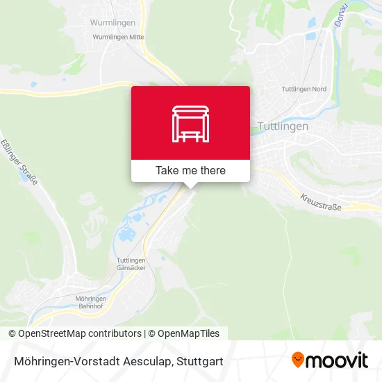 Карта Möhringen-Vorstadt Aesculap