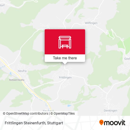 Карта Frittlingen Steinenfurth