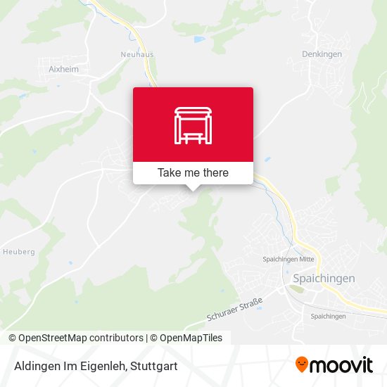 Aldingen Im Eigenleh map