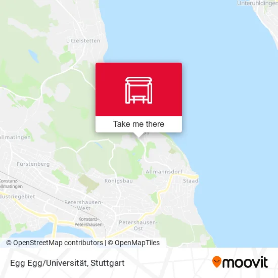 Карта Egg Egg/Universität