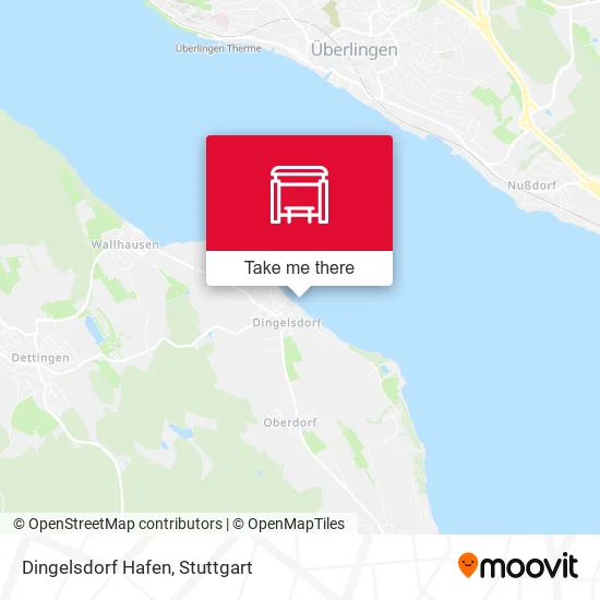 Карта Dingelsdorf Hafen