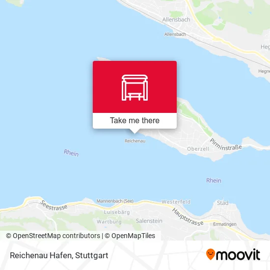 Карта Reichenau Hafen