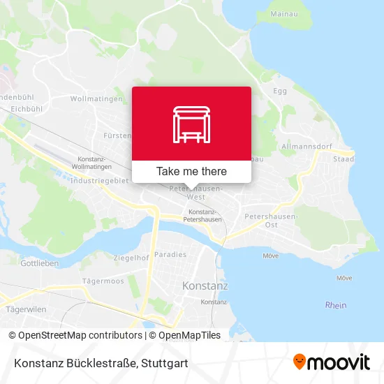 Карта Konstanz Bücklestraße