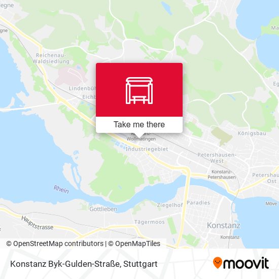 Карта Konstanz Byk-Gulden-Straße