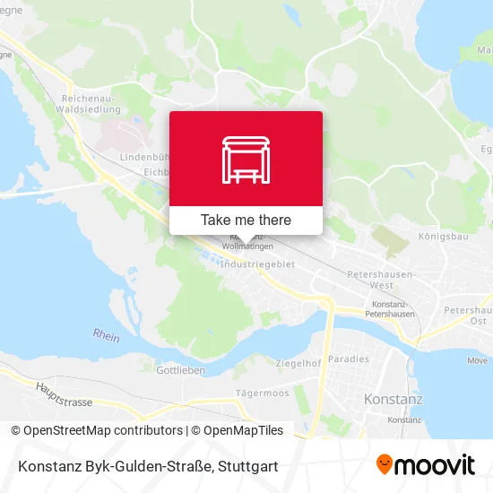 Карта Konstanz Byk-Gulden-Straße