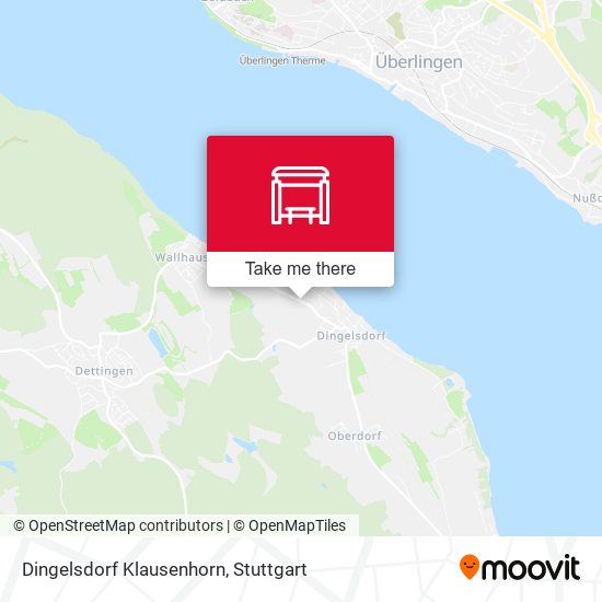 Dingelsdorf Klausenhorn map