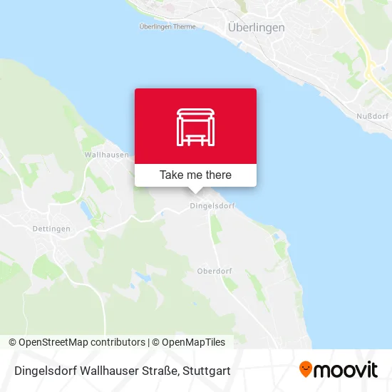 Карта Dingelsdorf Wallhauser Straße