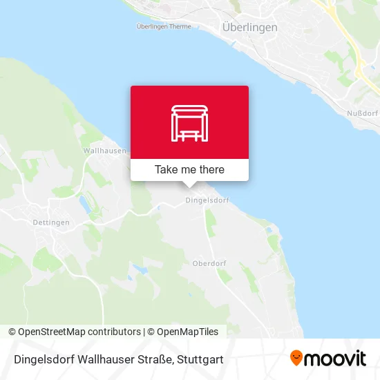 Карта Dingelsdorf Wallhauser Straße