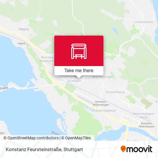 Konstanz Feursteinstraße map