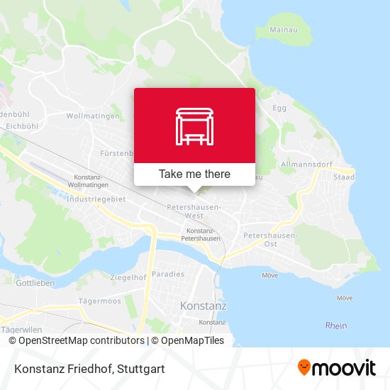 Карта Konstanz Friedhof