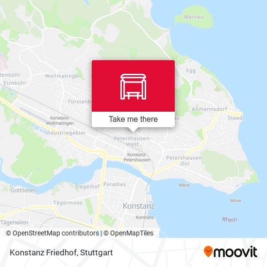 Карта Konstanz Friedhof