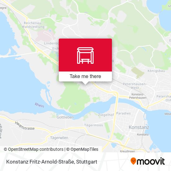 Карта Konstanz Fritz-Arnold-Straße