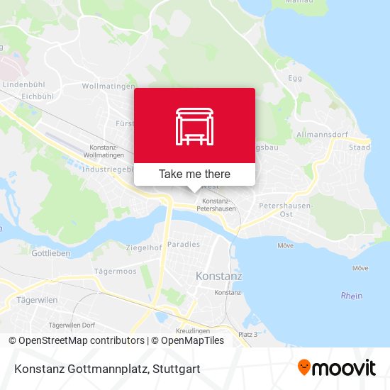 Konstanz Gottmannplatz map