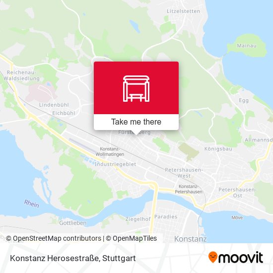 Карта Konstanz Herosestraße