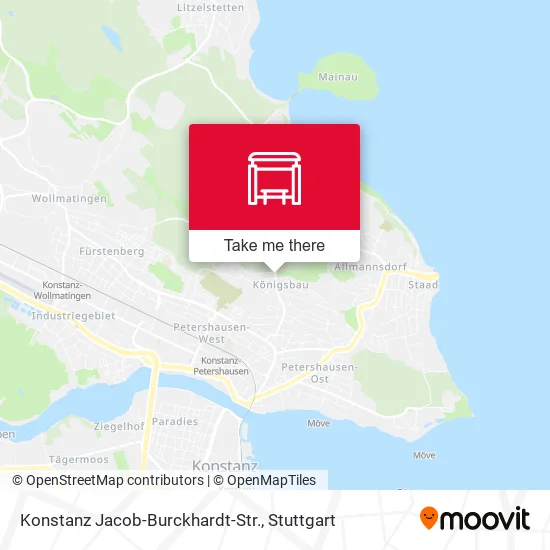 Карта Konstanz Jacob-Burckhardt-Str.