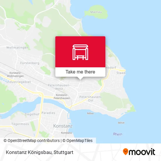 Карта Konstanz Königsbau