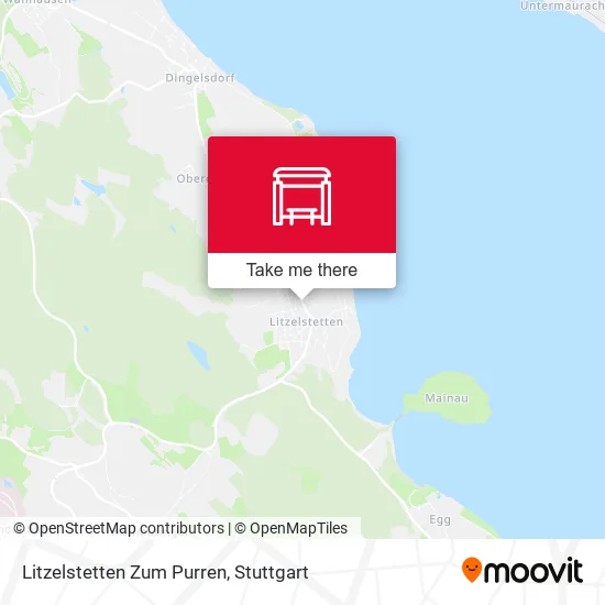 Карта Litzelstetten Zum Purren