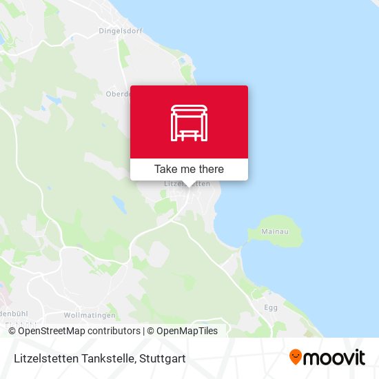 Litzelstetten Tankstelle map