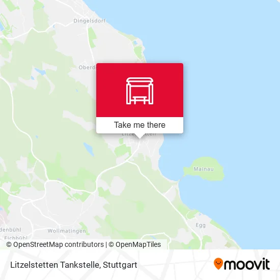 Карта Litzelstetten Tankstelle