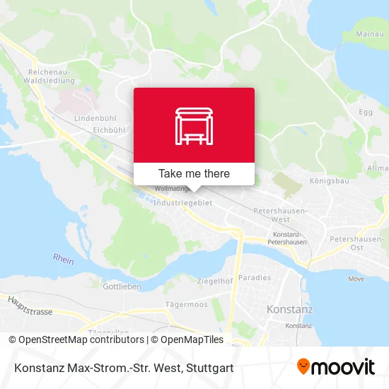 Konstanz Max-Strom.-Str. West map