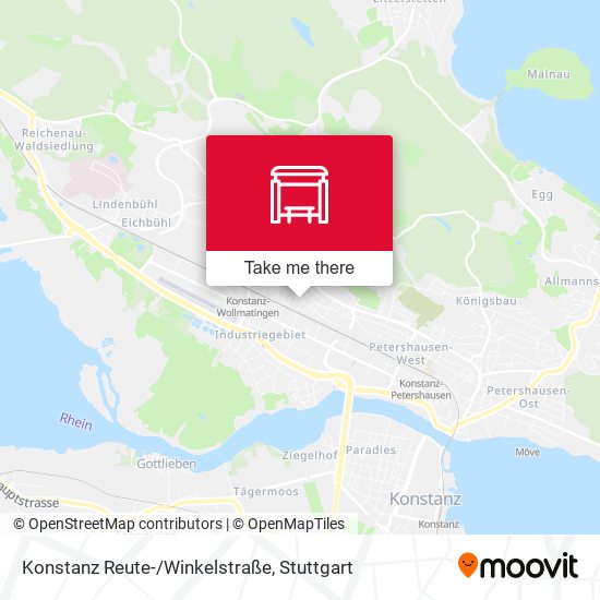 Konstanz Reute-/Winkelstraße map