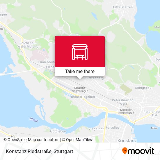 Карта Konstanz Riedstraße