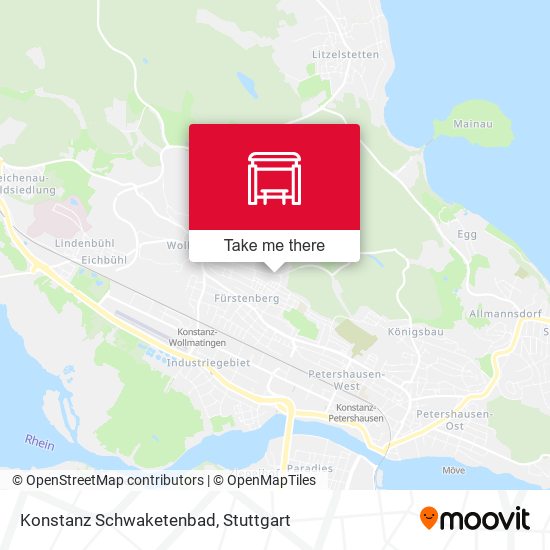 Konstanz Schwaketenbad map