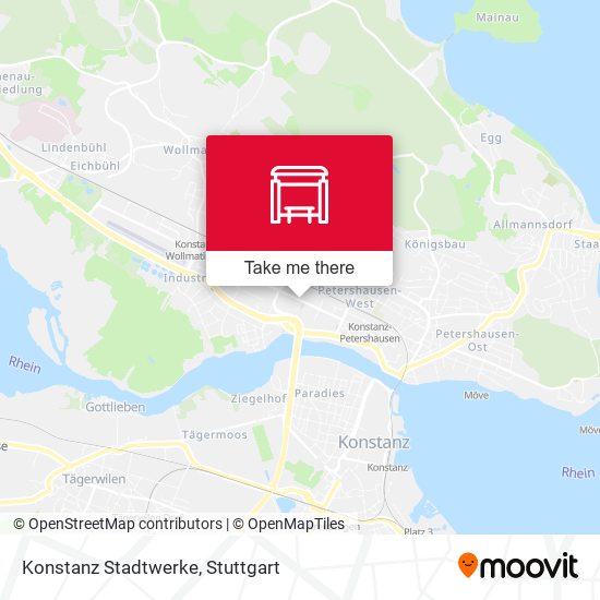 Карта Konstanz Stadtwerke