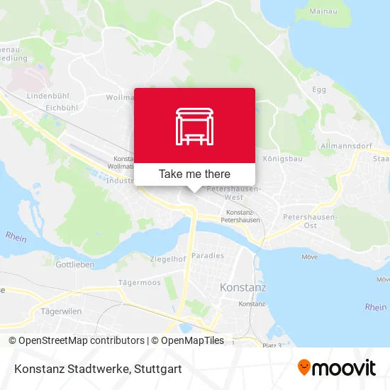 Карта Konstanz Stadtwerke