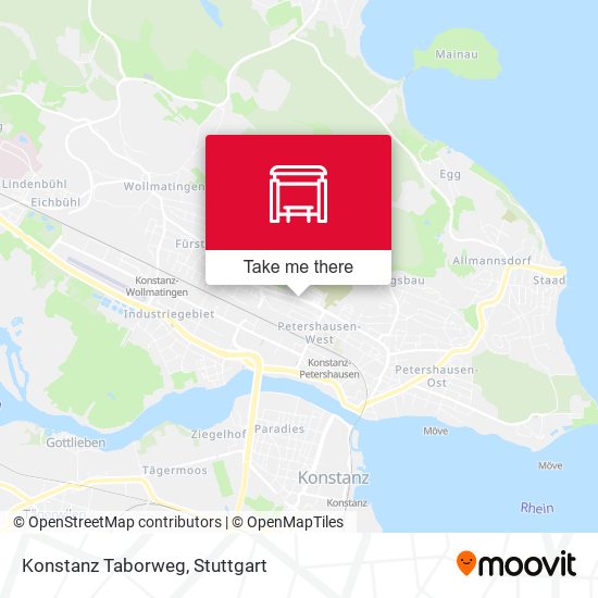 Карта Konstanz Taborweg