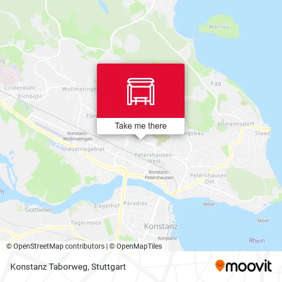 Карта Konstanz Taborweg