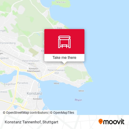 Карта Konstanz Tannenhof