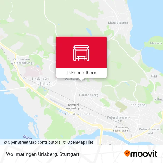 Карта Wollmatingen Urisberg