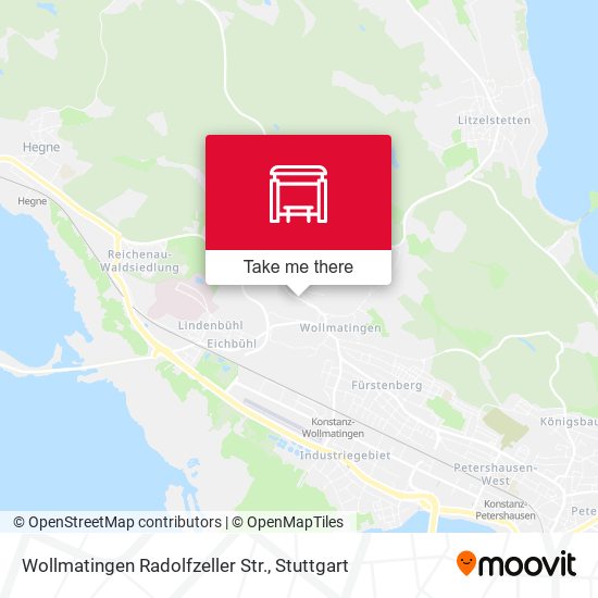 Карта Wollmatingen Radolfzeller Str.