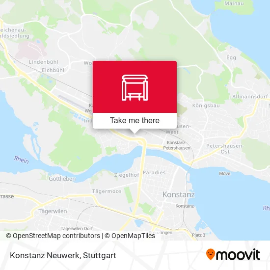 Карта Konstanz Neuwerk