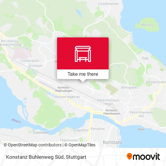 Карта Konstanz Buhlenweg Süd