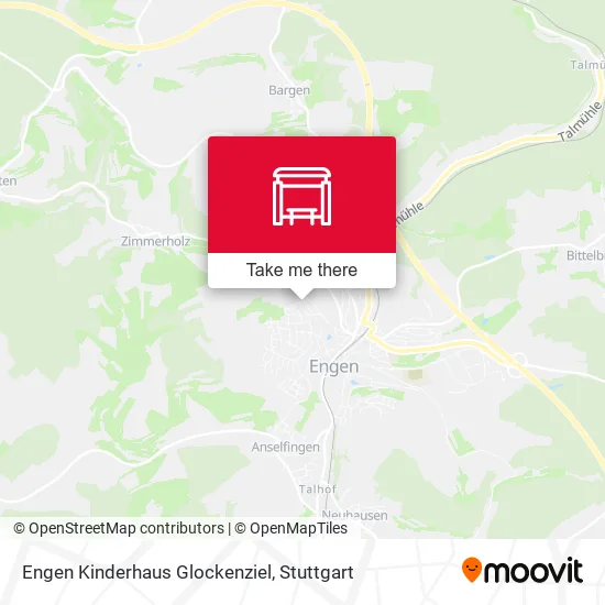 Карта Engen Kinderhaus Glockenziel